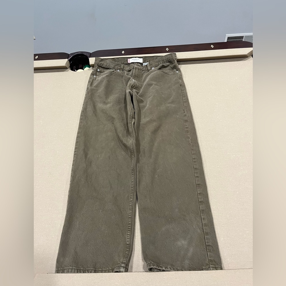 Relaxed fit baggy 550 Levi brown jeans